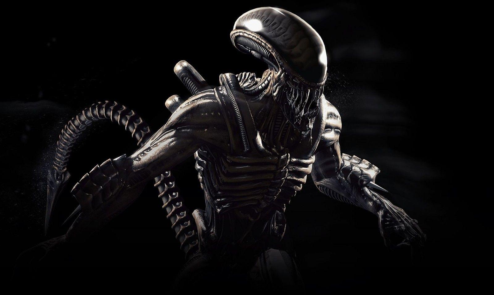 1600x956 Download 1600x956 Mortal Kombat X Alien, Xenomorph