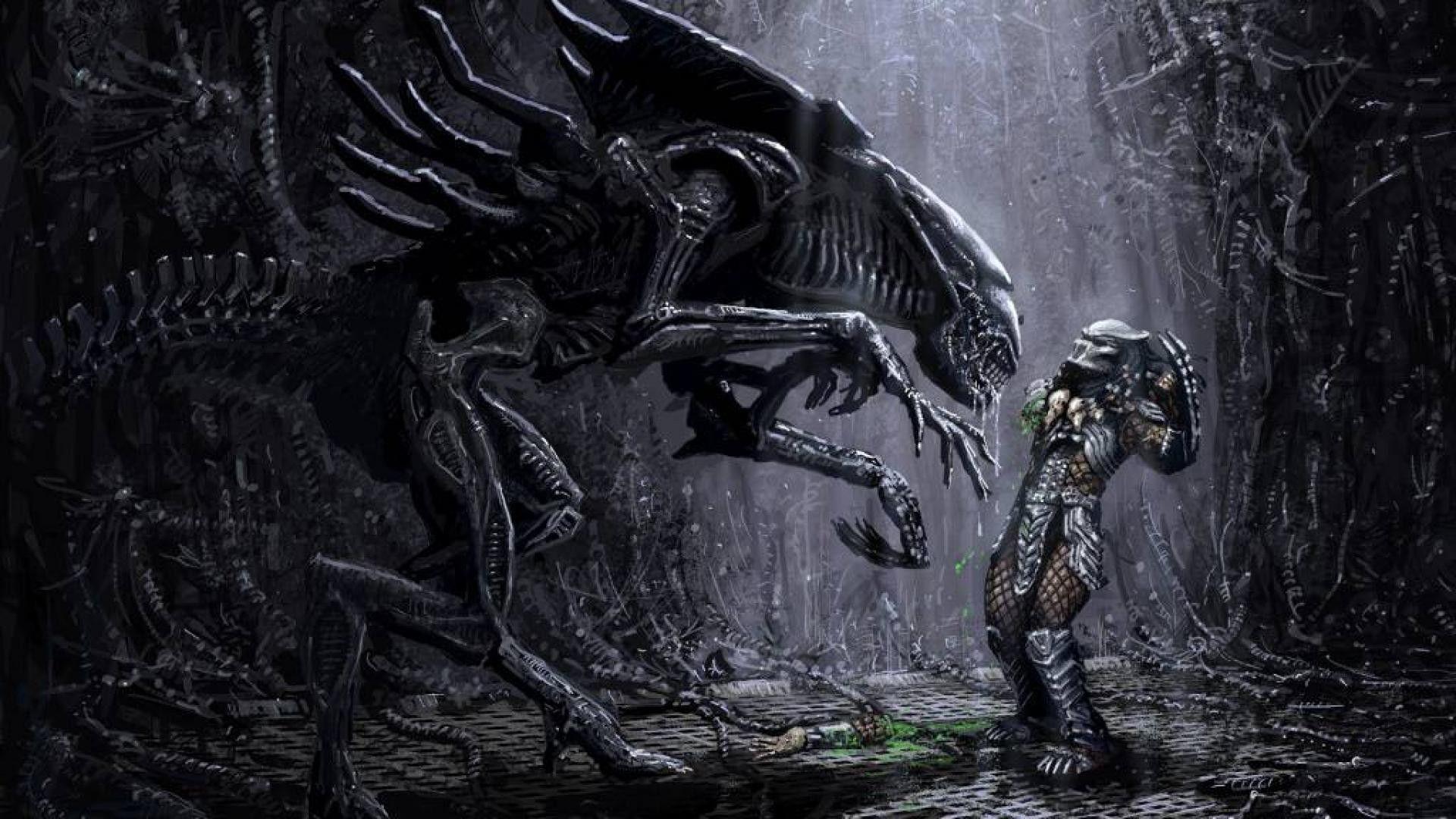 1920x1080 Alien vs Predator Wallpaper