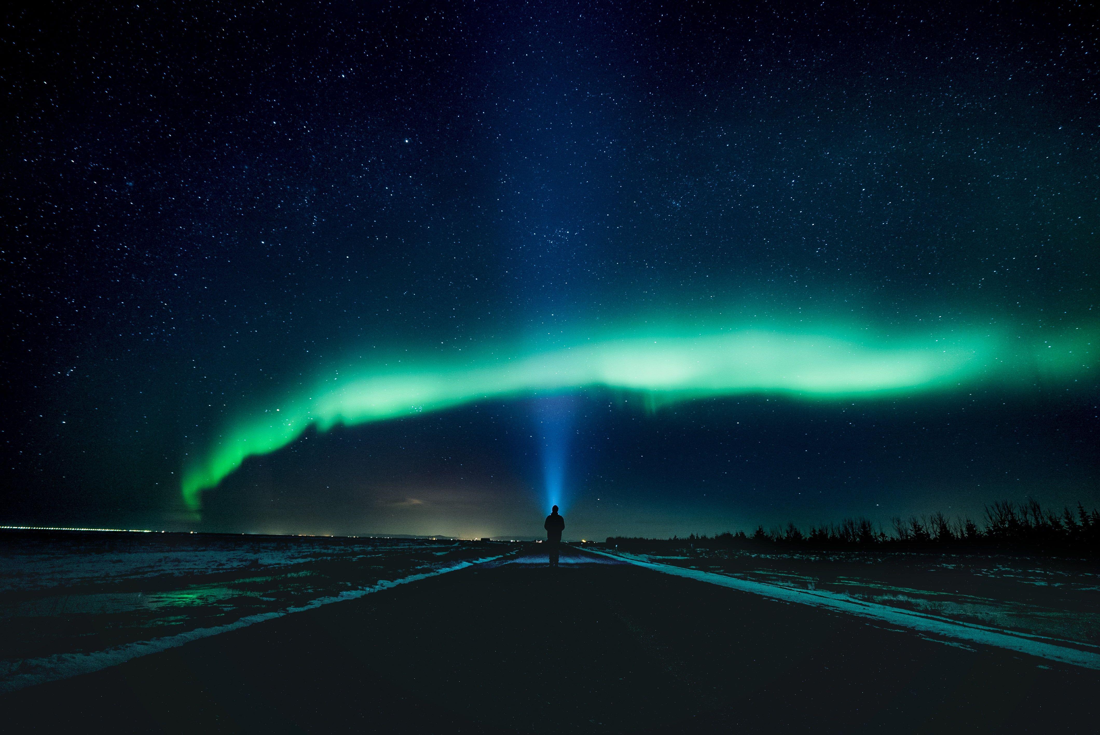 4240x2832 Aurora Borealis, Alone, Northern Lights, Aurora Borealis HD