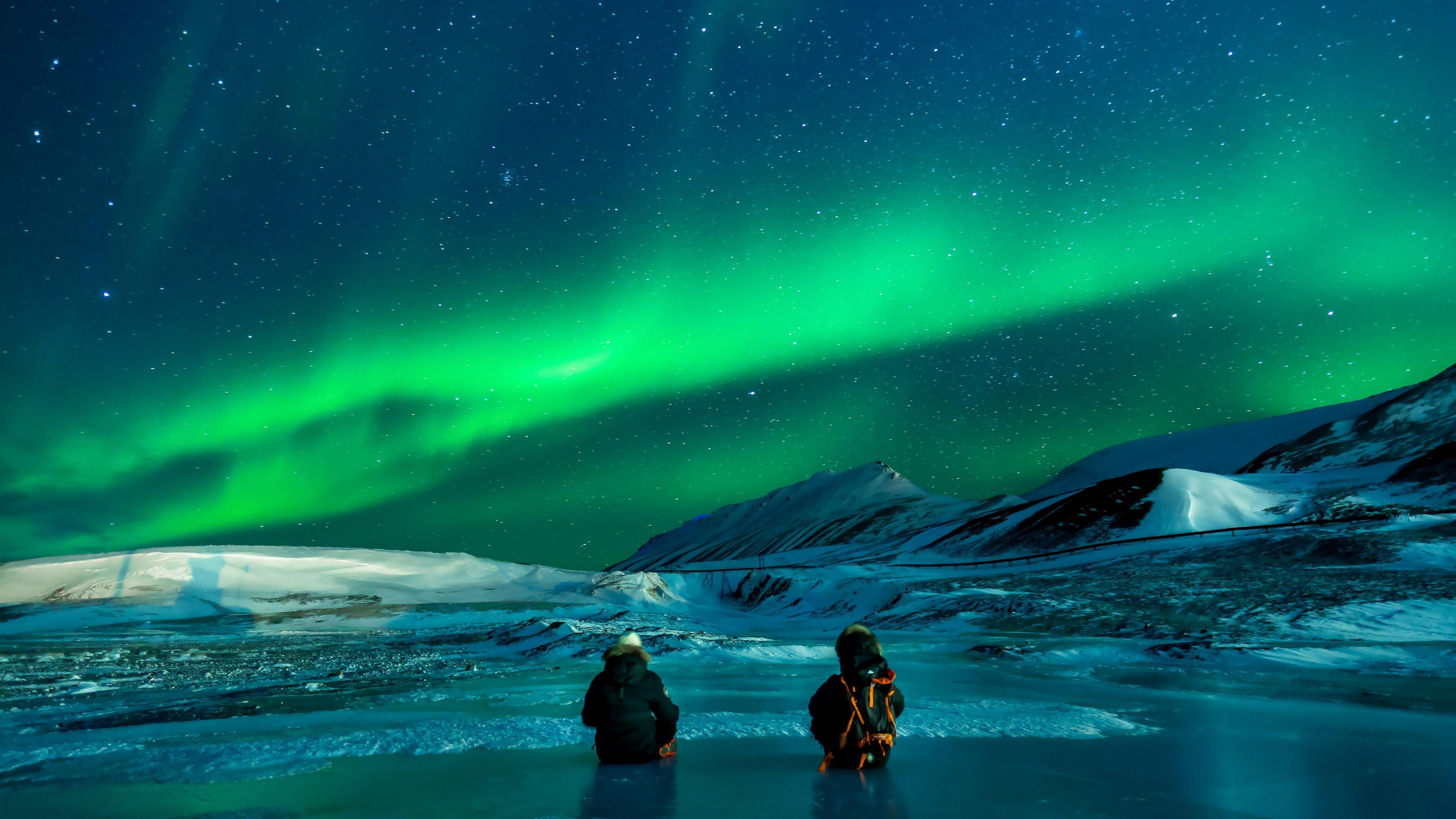 3840x2160 Download wallpaper: Aurora Borealis 3840x2160
