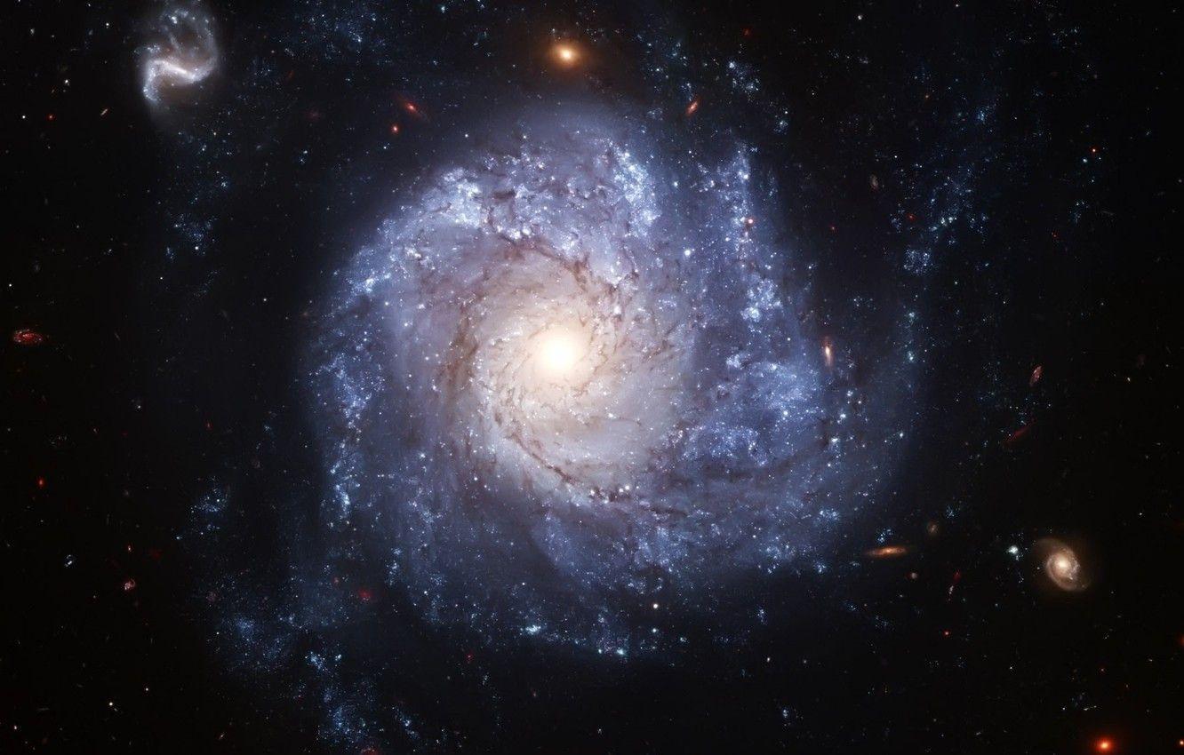 1332x850 Wallpaper Hubble, galaxy, telescope, spiral, full face