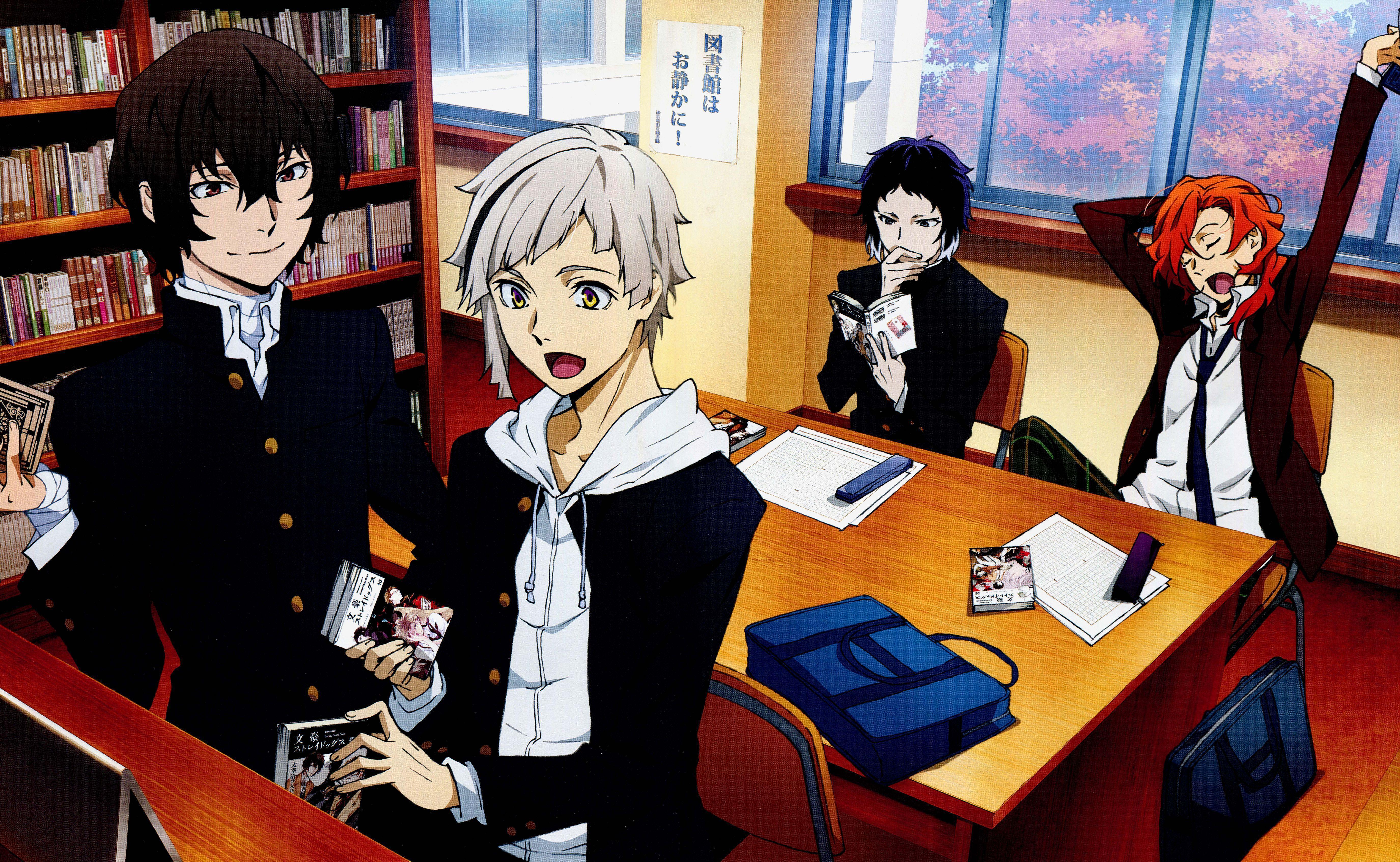 5500x3390 Bungou Stray Dogs Wallpaper High Quality