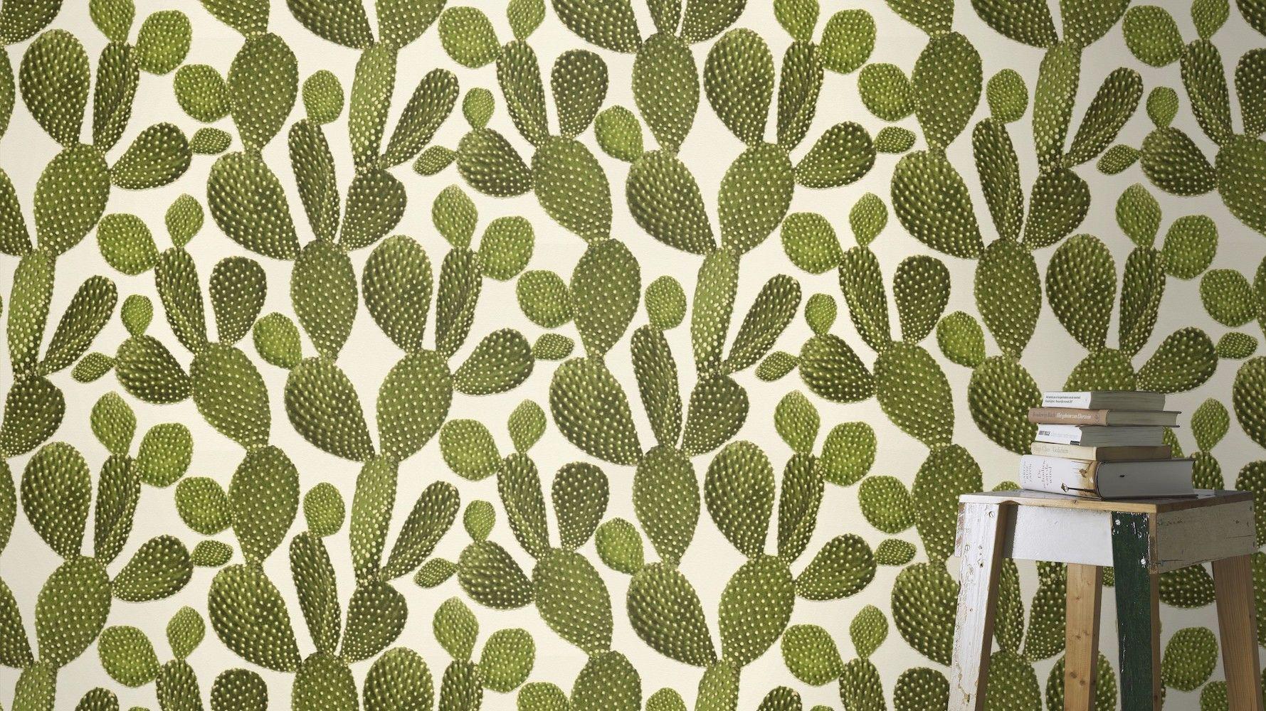 1779x1000 Rasch Freundin Cactus Green 441000