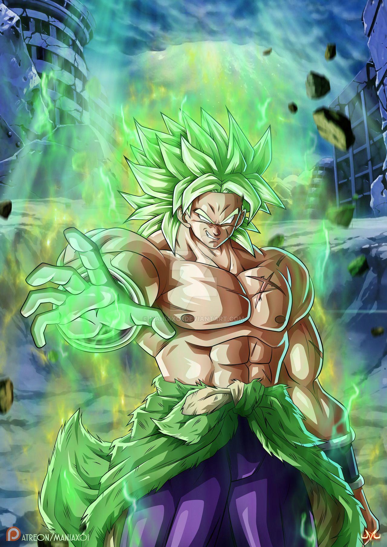 1280x1810 Broly [1280x1810] + live wallpaper in comments