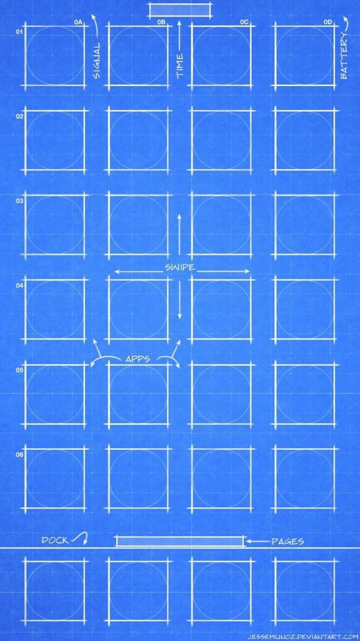 719x1280 Blueprint wallpaper (iPhone 6) Uber Wallpaper