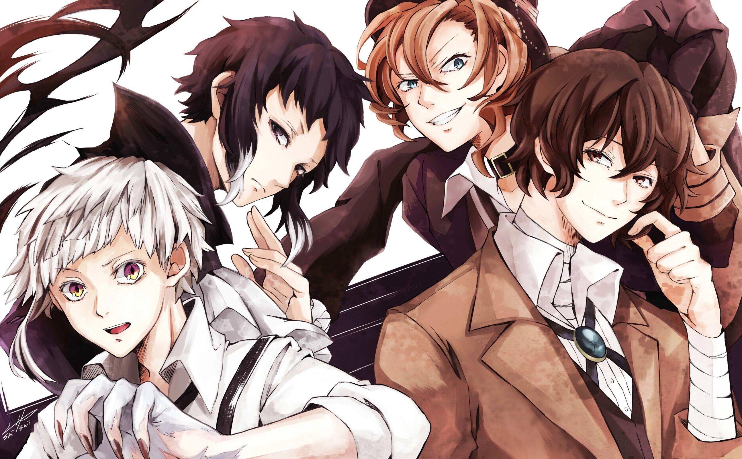 2589x1600 2589x1600 bungou stray dogs wallpaper for computer