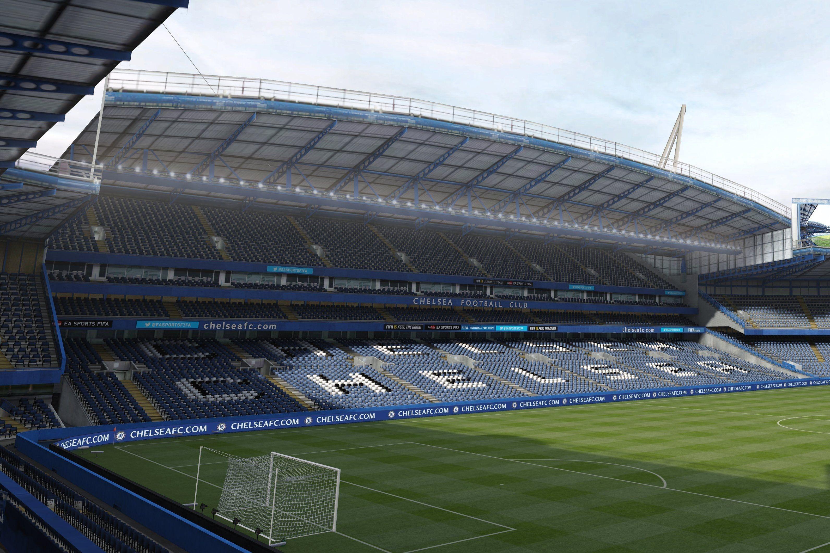 Футбольное поле Stamford Bridge