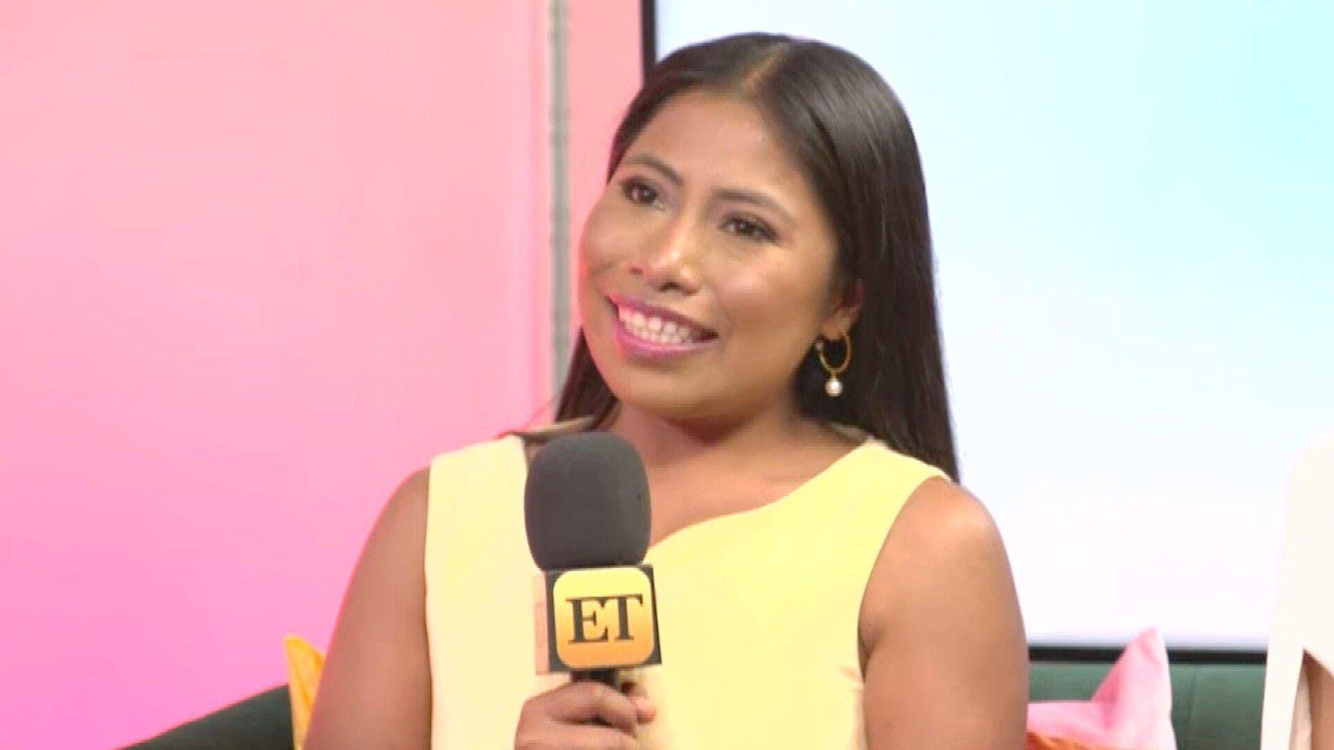 1920x1080 Yalitza Aparicio Shines in Metallic Look at First NYFW Show