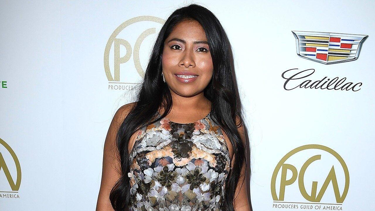 1280x720 Roma' Star Yalitza Aparicio Reacts to Her First Oscar