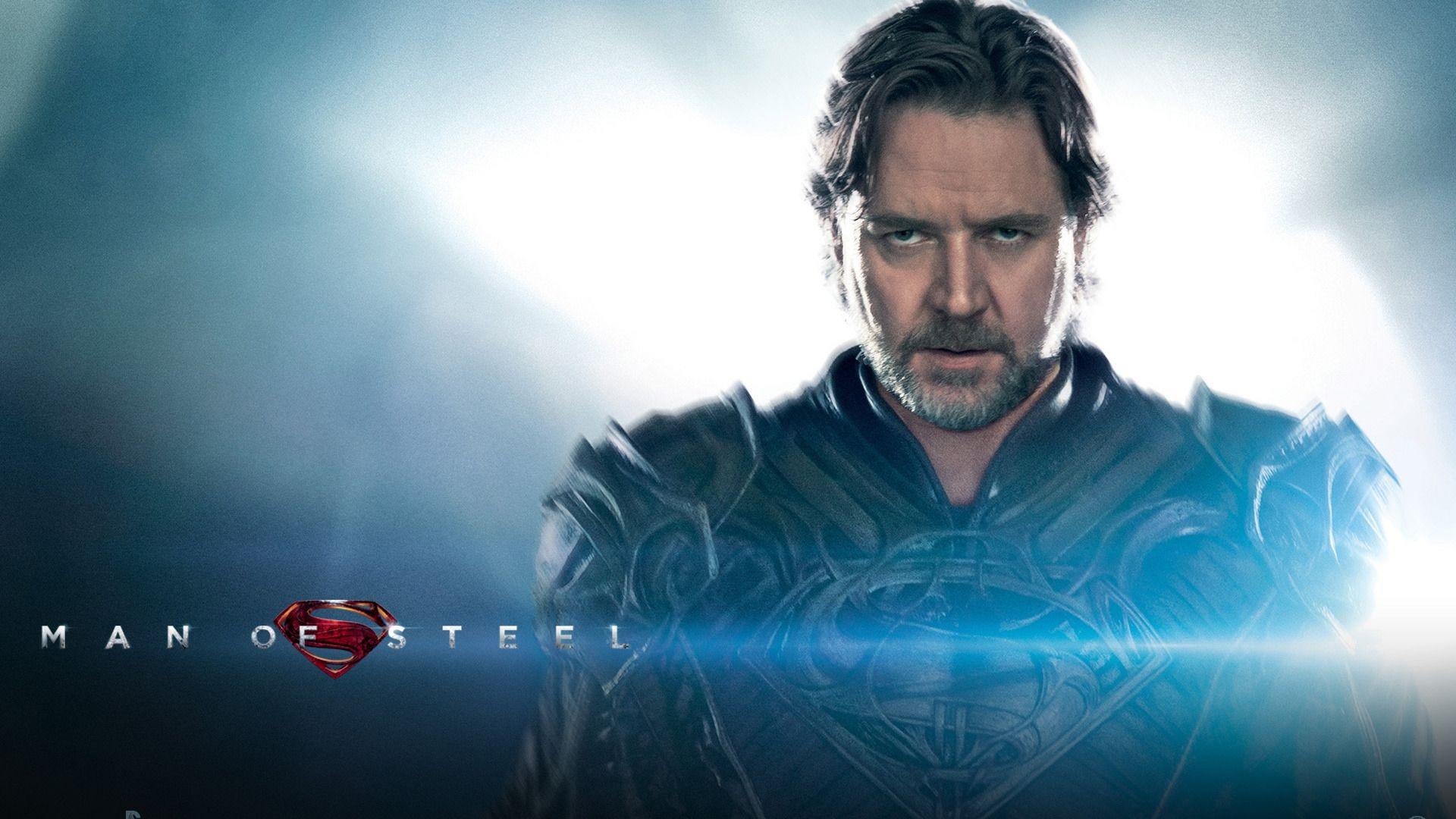 Hình nền máy tính để bàn 1920x1080 Russell Crowe Man of Steel Jor El