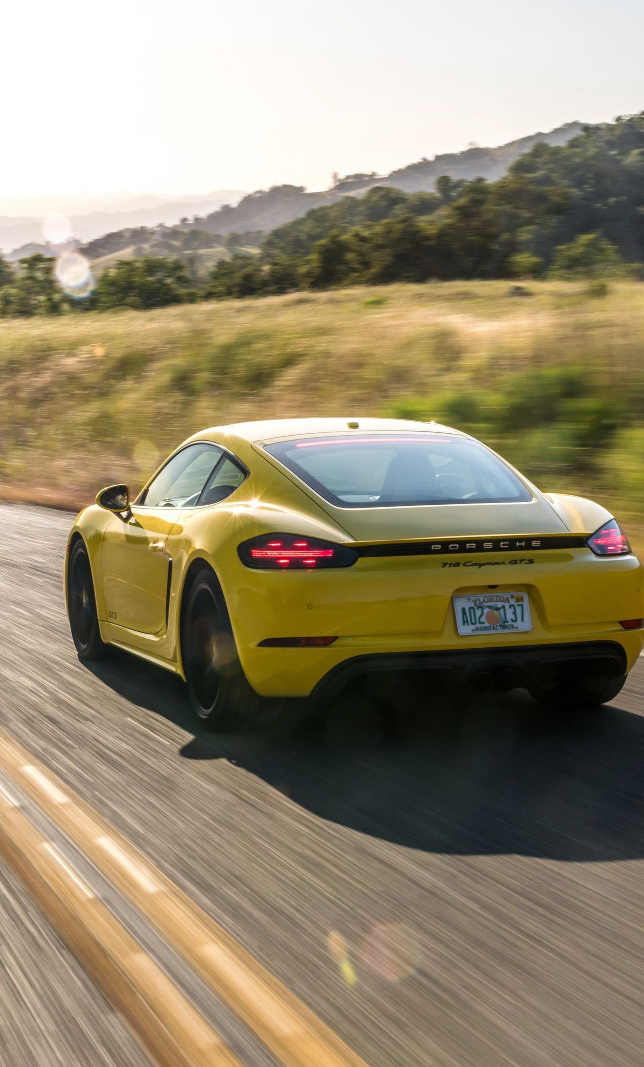 1280x2120 Porsche 718 Cayman GTS 2019 iPhone HD 4k