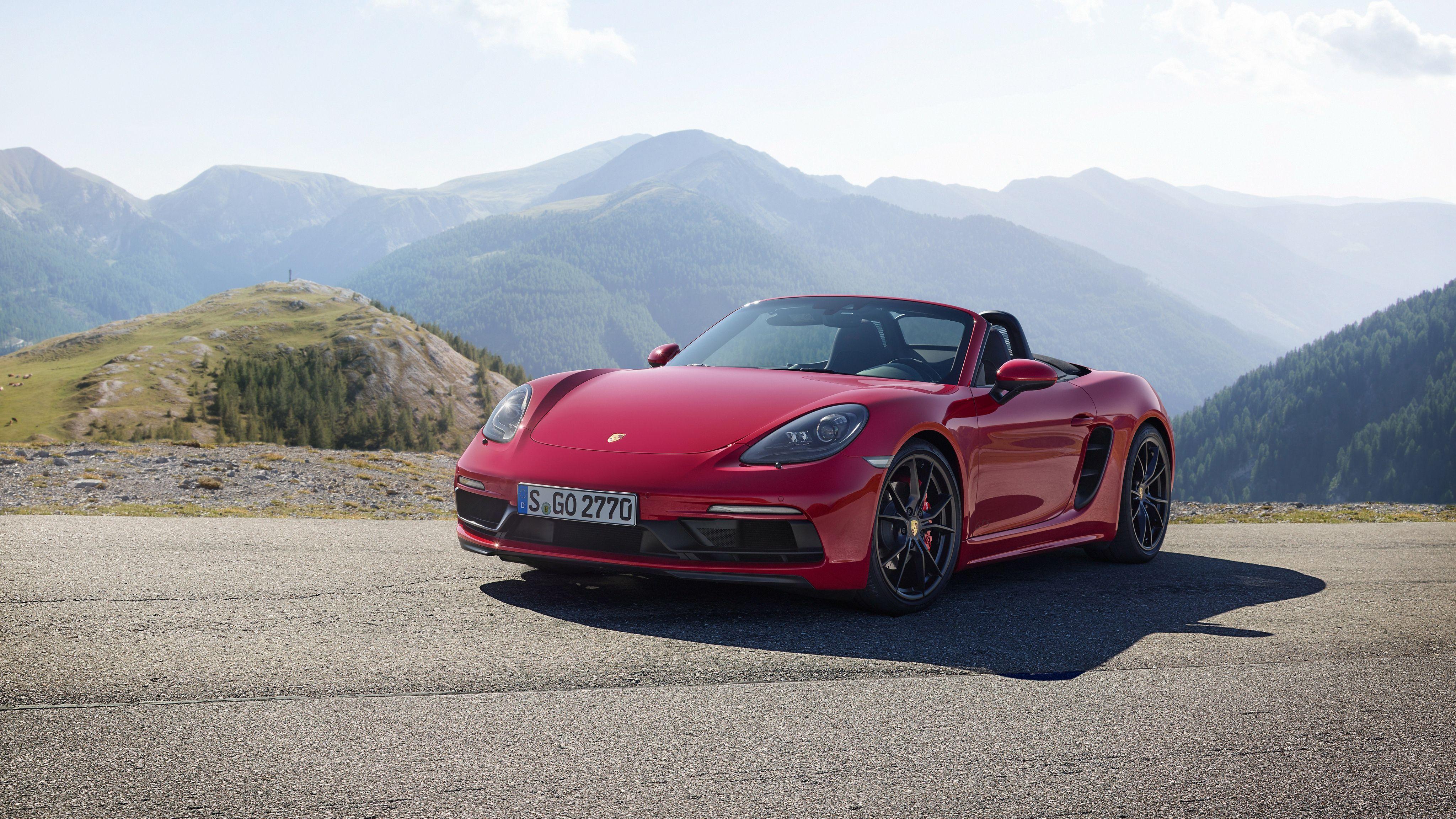 4096x2304 Wallpaper Porsche 718 Boxster GTS, 4K, Automotive