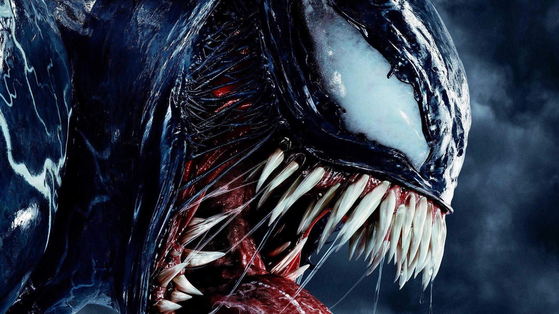 2148x1208 Download 2148x1208 Venom, Scary, Teeth Wallpaper