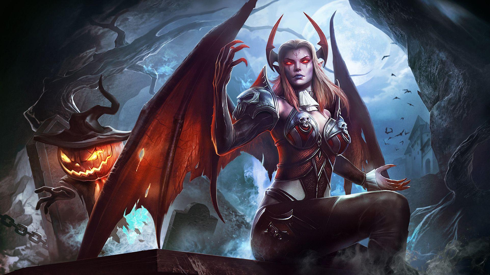 red demonias