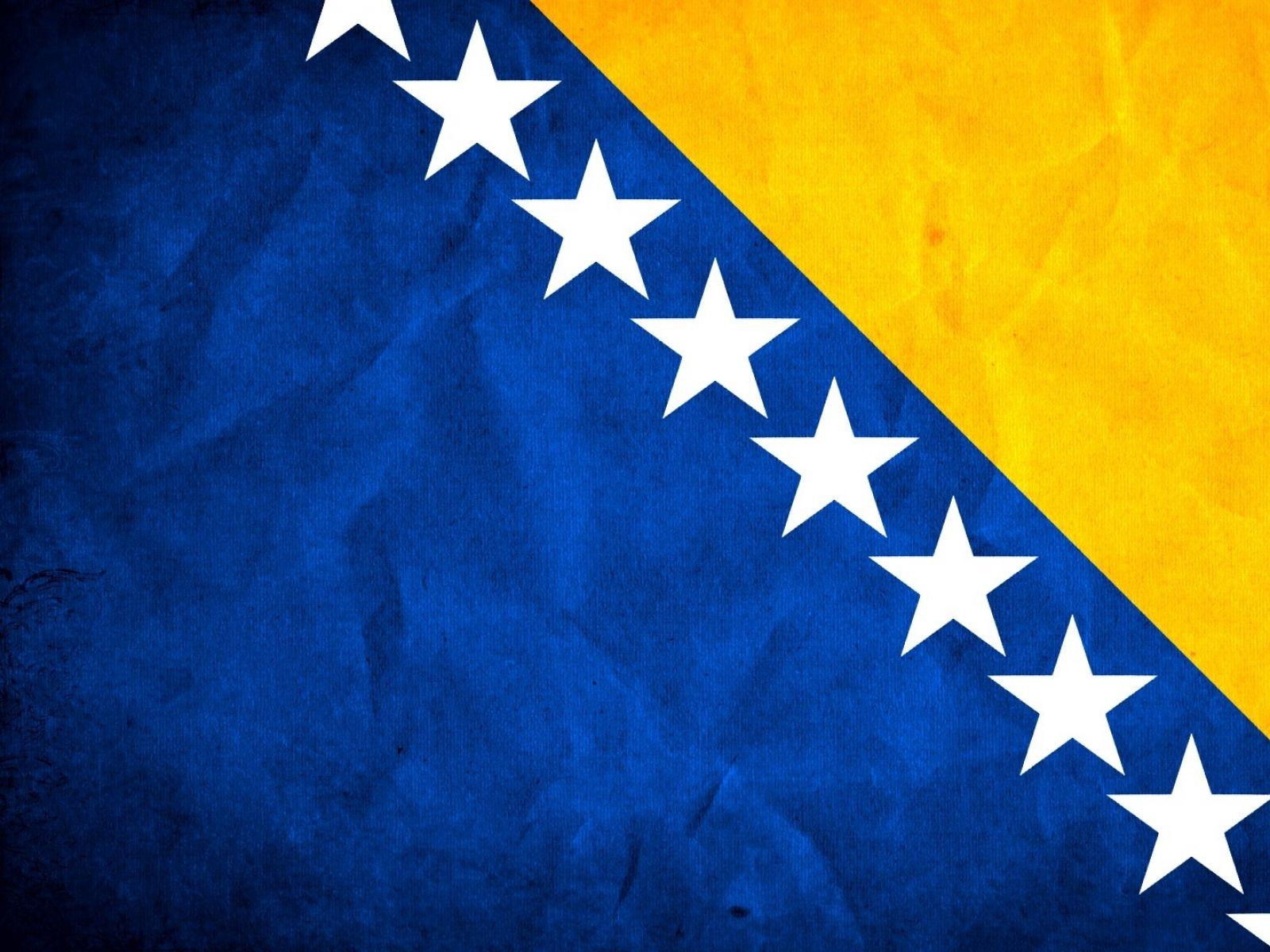 1600x1200 Bosnia And Herzegovina Flag Wallpaper