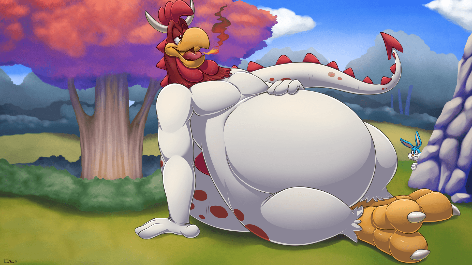 1920x1080 Foghorn Leghorn [Wallpaper] by teaselbone - Fur Affinity [dot] net