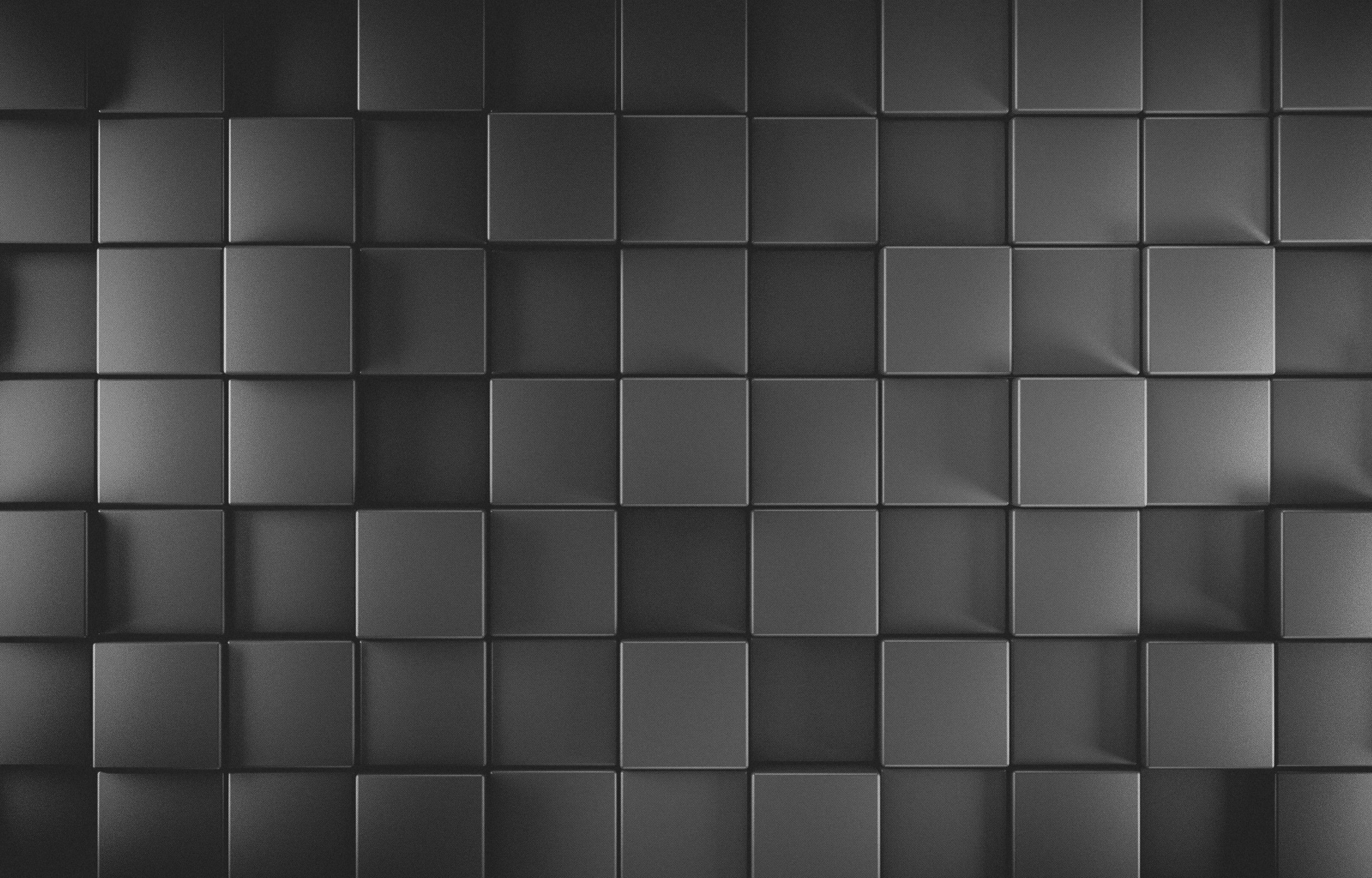 Aesthetic Black And White Square Wallpaper / Black grid wallpaper (75 ...