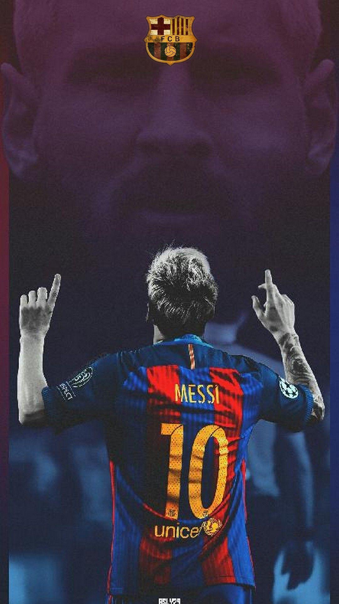 1080x1920 Lionel Messi Barcelona Wallpaper iPhone HD Football