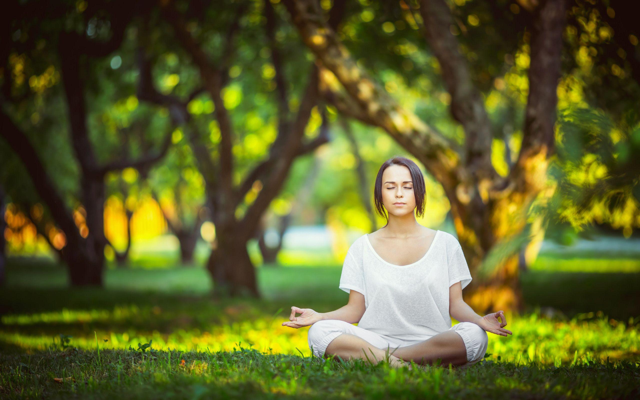 2560x1600 Yoga Background Wallpaper