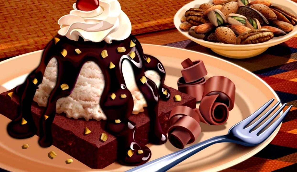 1243x721 Cake Full Chocolate Cream Wallpaper