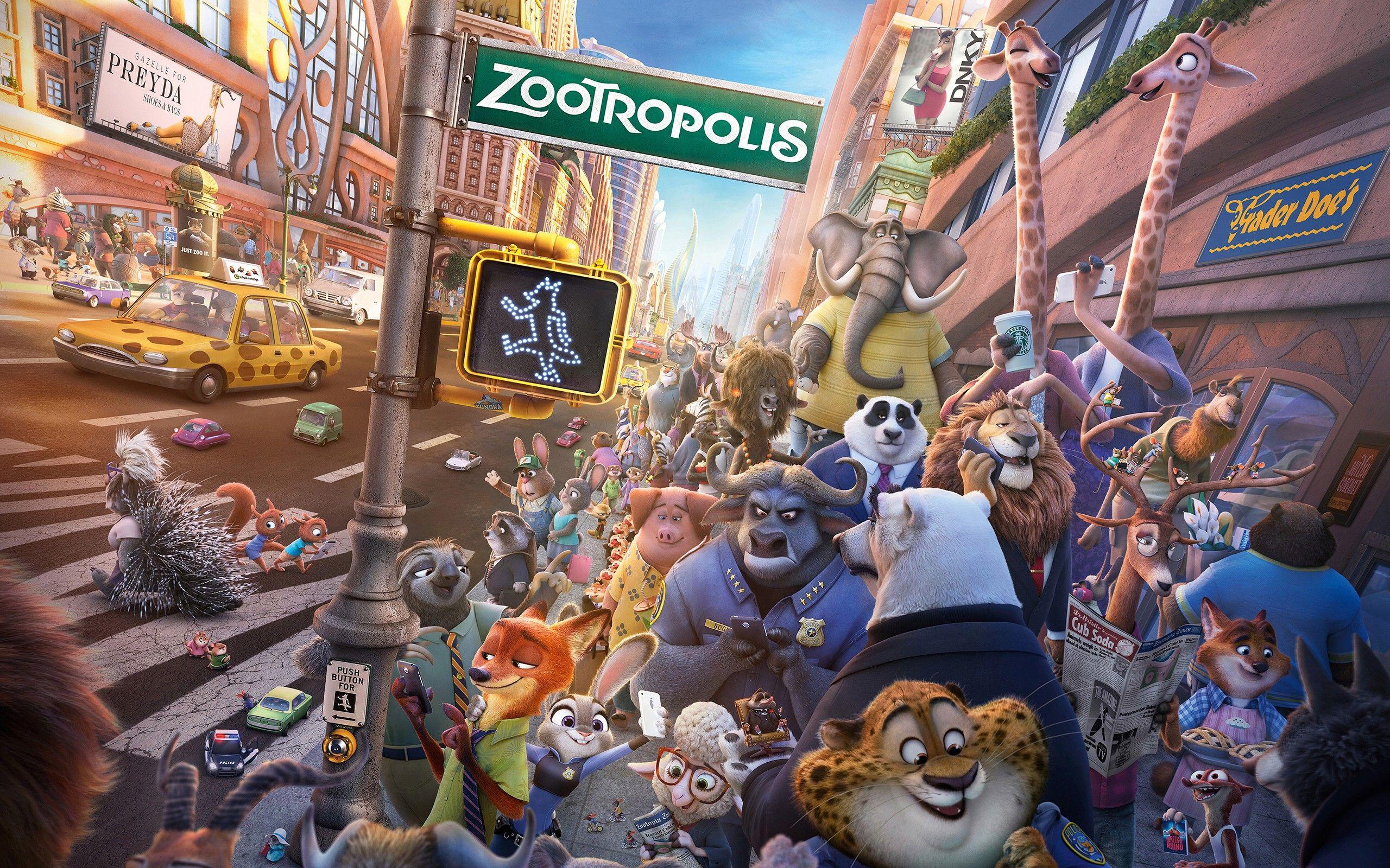 2560x1600 Zootopia, Disney, Movies Wallpaper HD / Desktop and Mobile