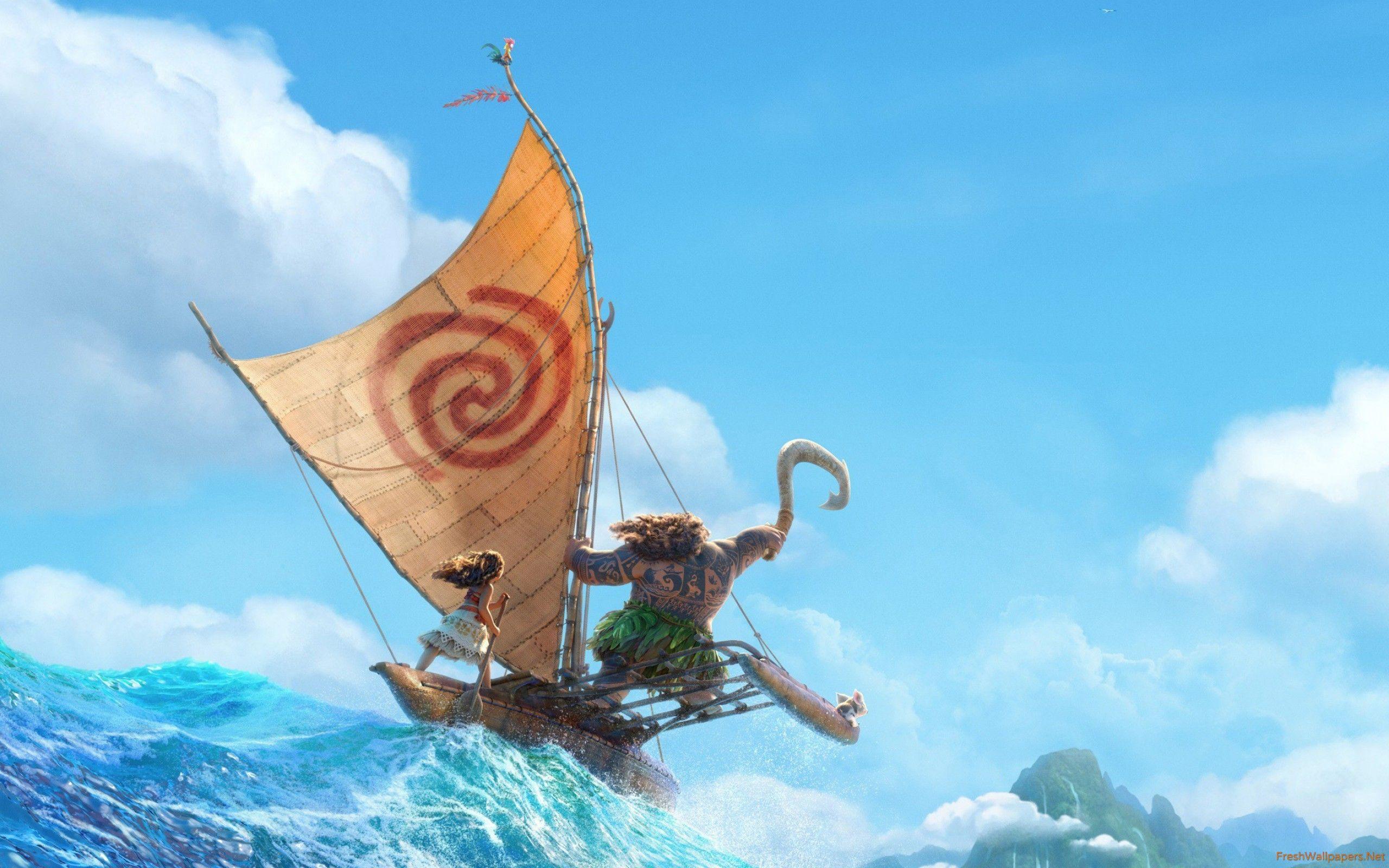 2560x1600 Disney Moana 2016 Animation Movie wallpaper