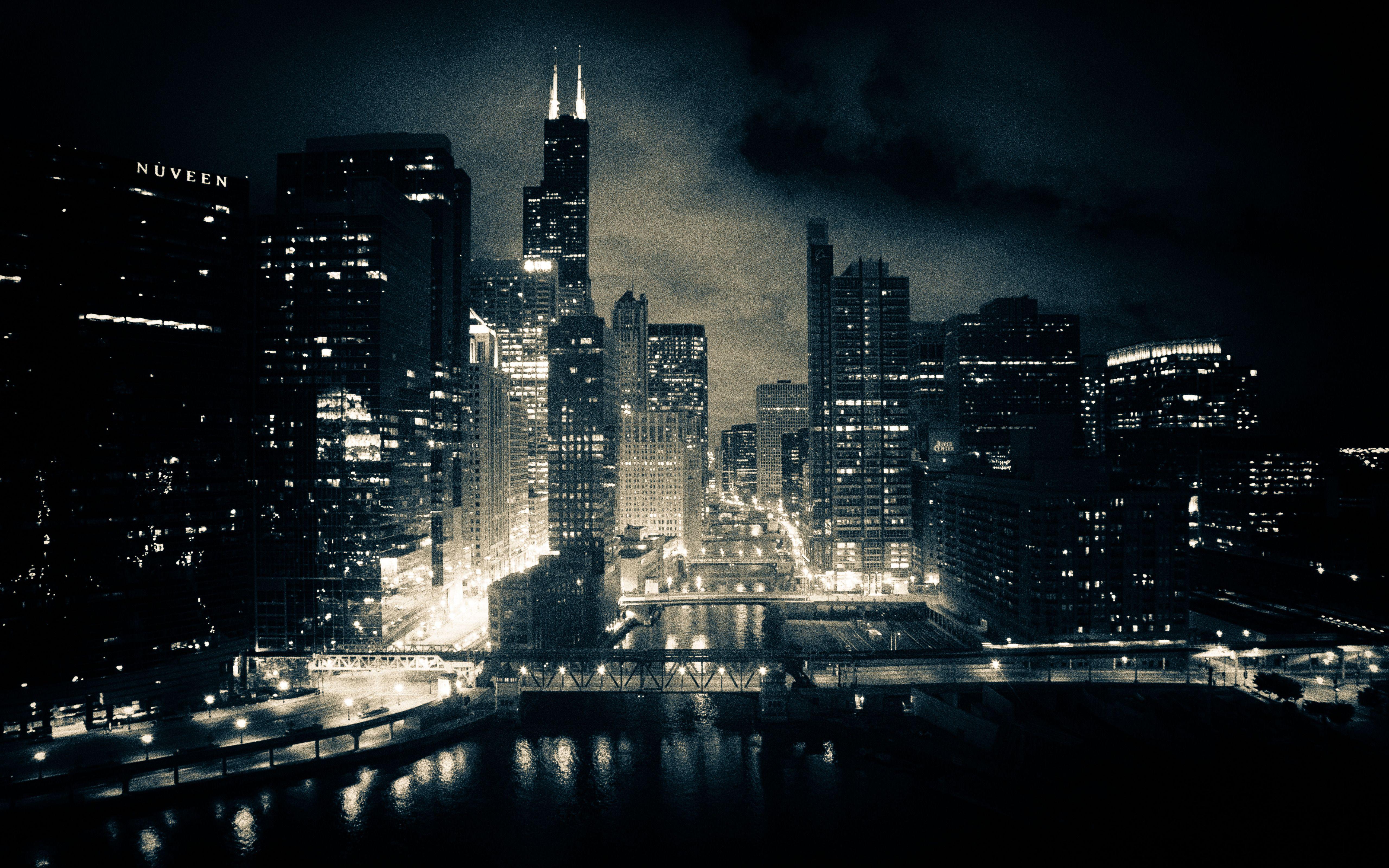 Chicago Night Sky Wallpapers - Top Free Chicago Night Sky Backgrounds