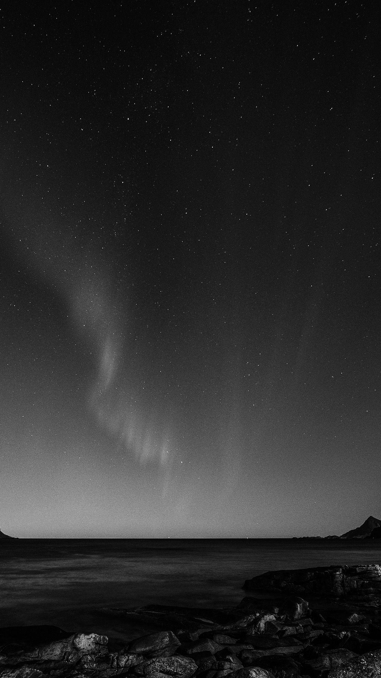 1242x2208 iPhone7 wallpaper. aurora night