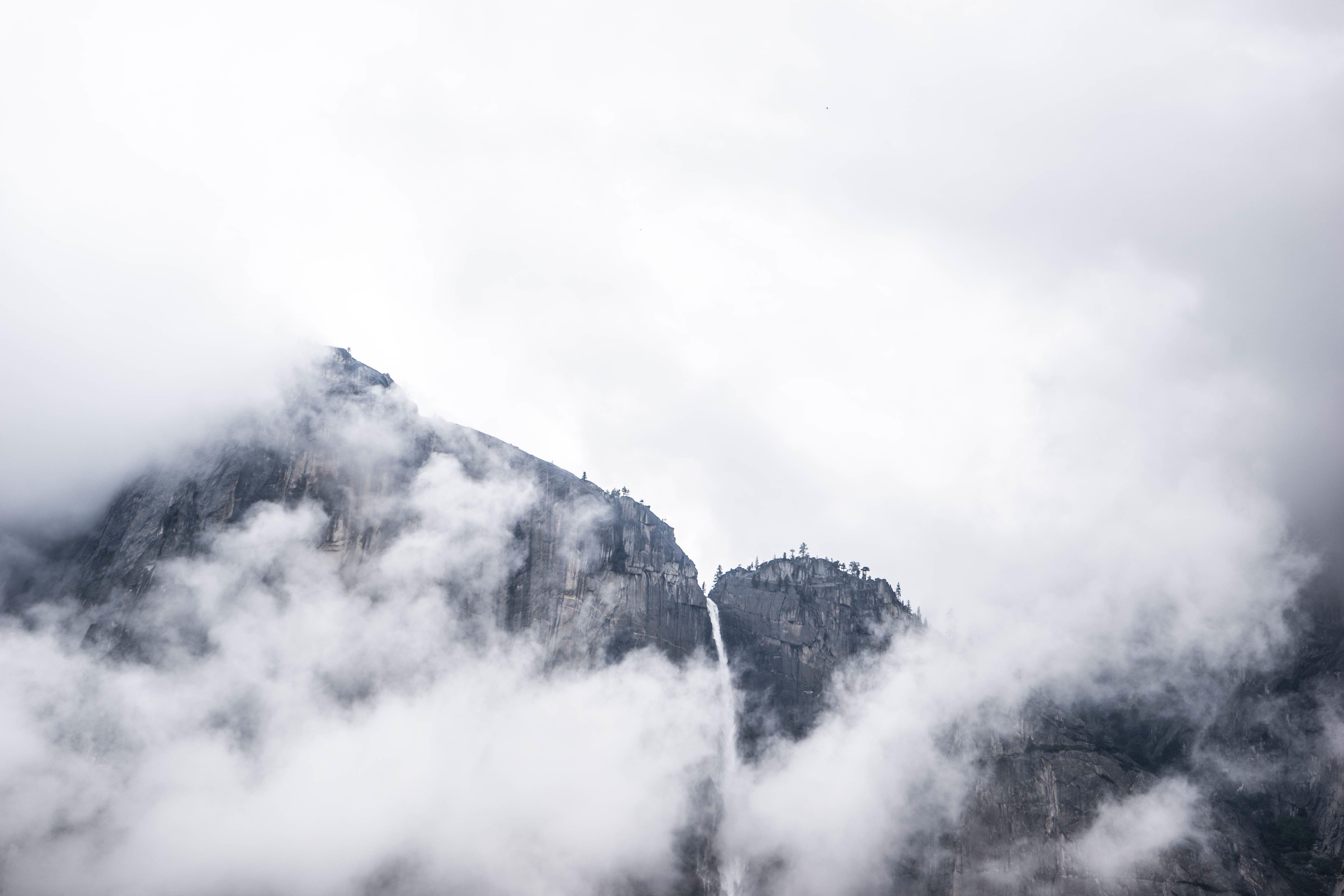 6000x4000 clouds mountain wallpaper and background. Nature