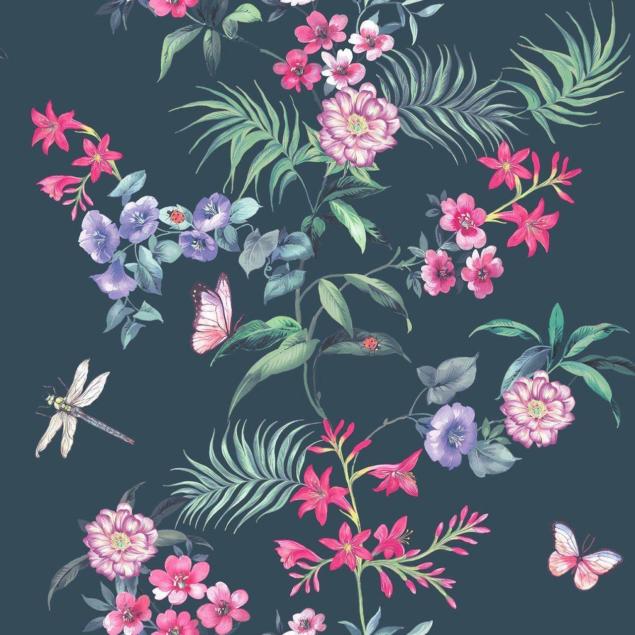 1280x1280 Floral Wallpaper