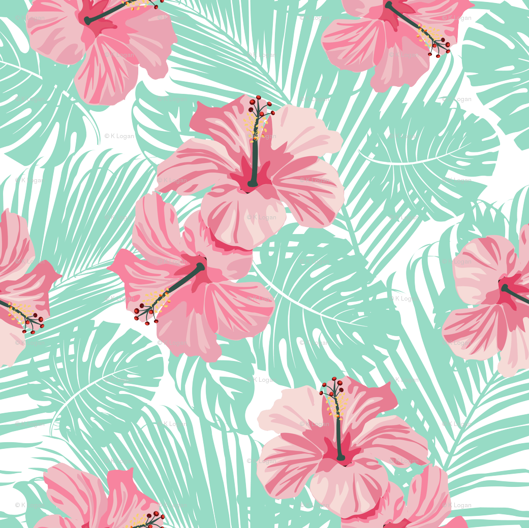 Tropical Floral Wallpapers Top Free Tropical Floral Backgrounds Wallpaperaccess