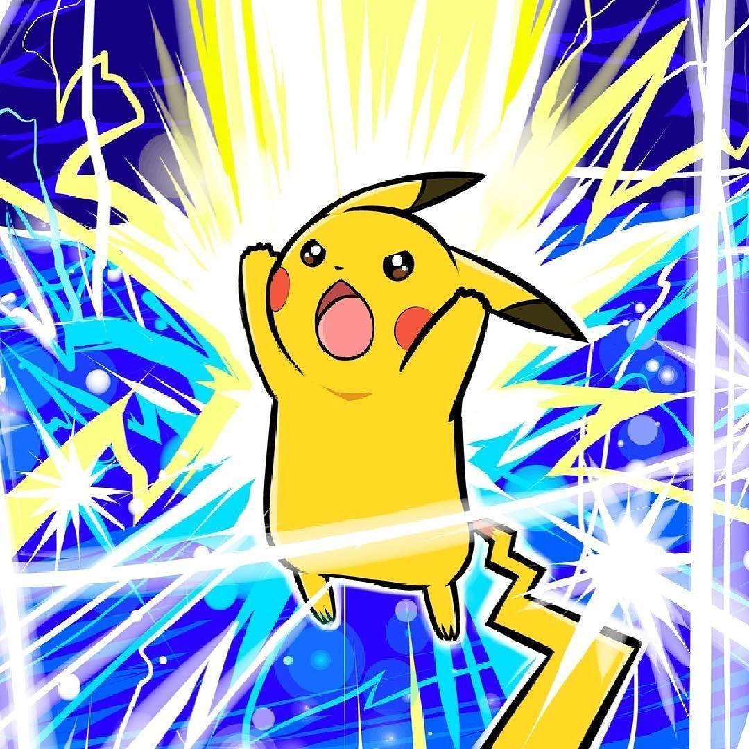 Pikachu Thunderbolt Wallpapers - Top Free Pikachu Thunderbolt ...