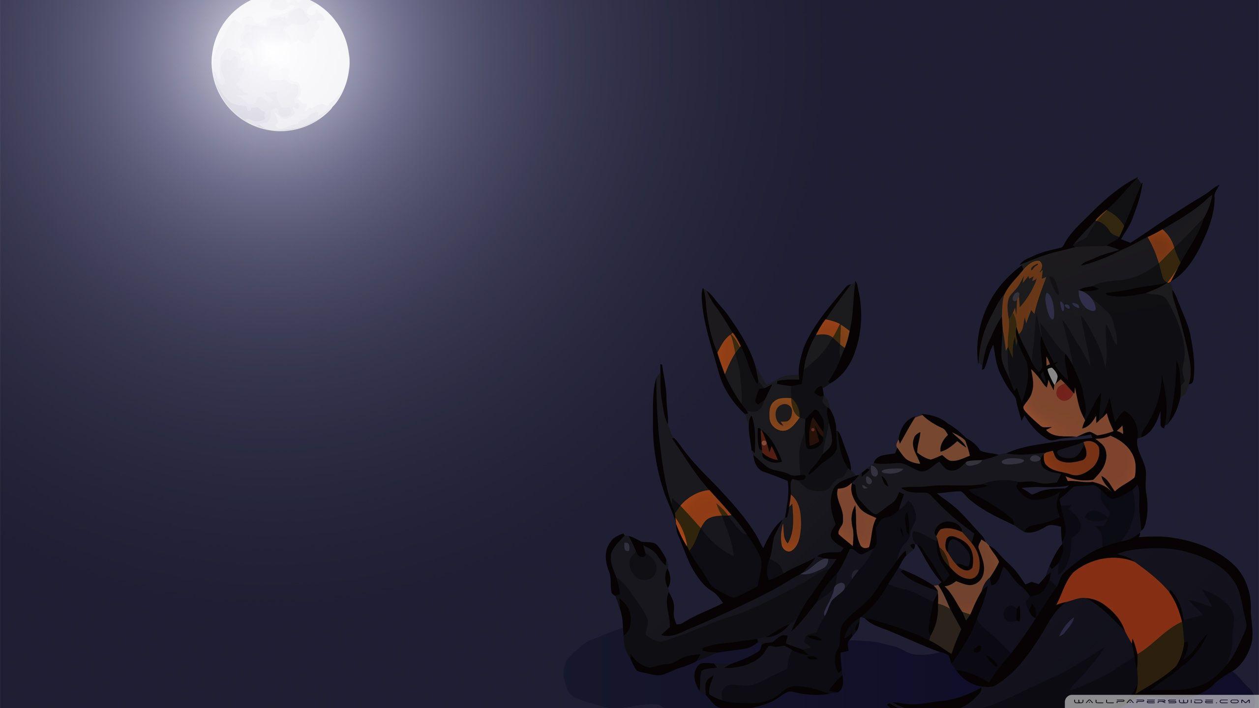 2560x1440 Umbreon Pokemon Dark ❤ 4K HD Desktop Wallpaper for 4K Ultra