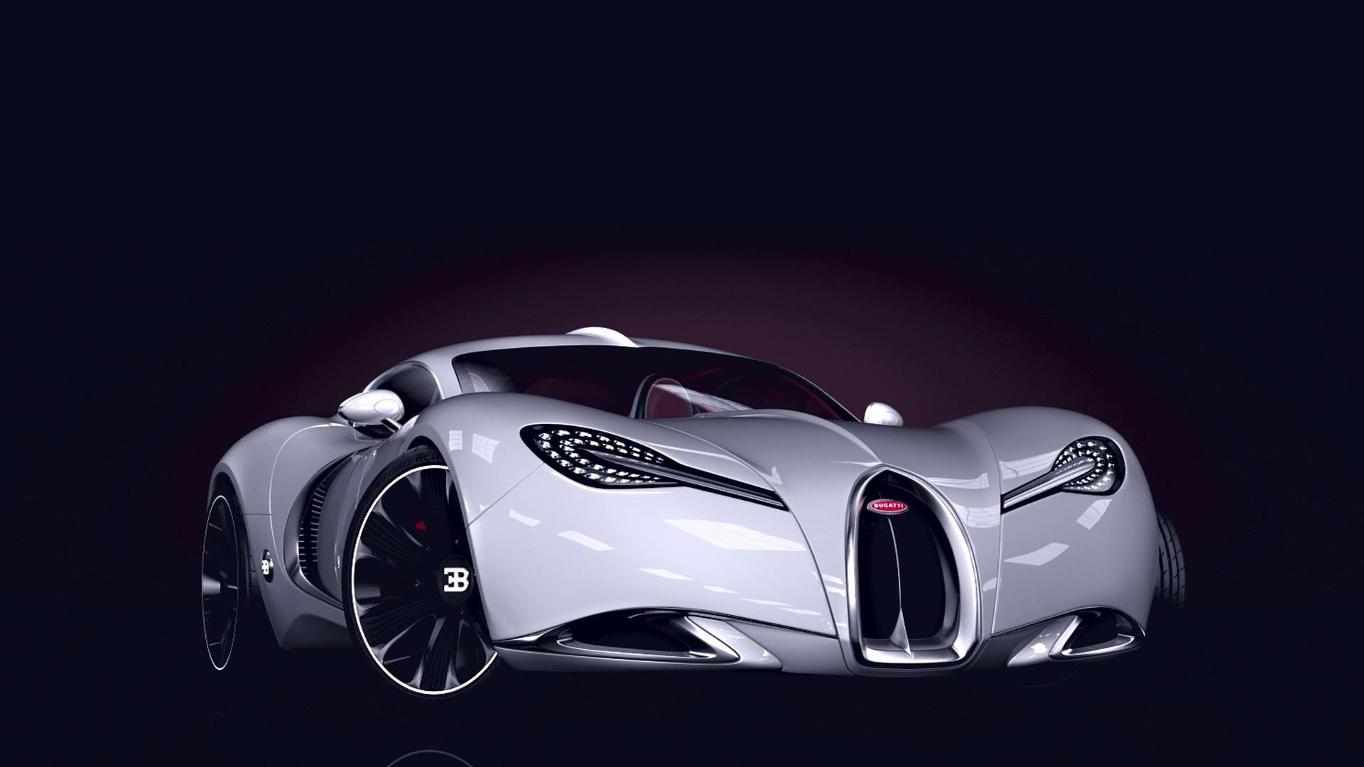 1920x1080 Cars design bugatti races prototype supercar concept car wallpaper