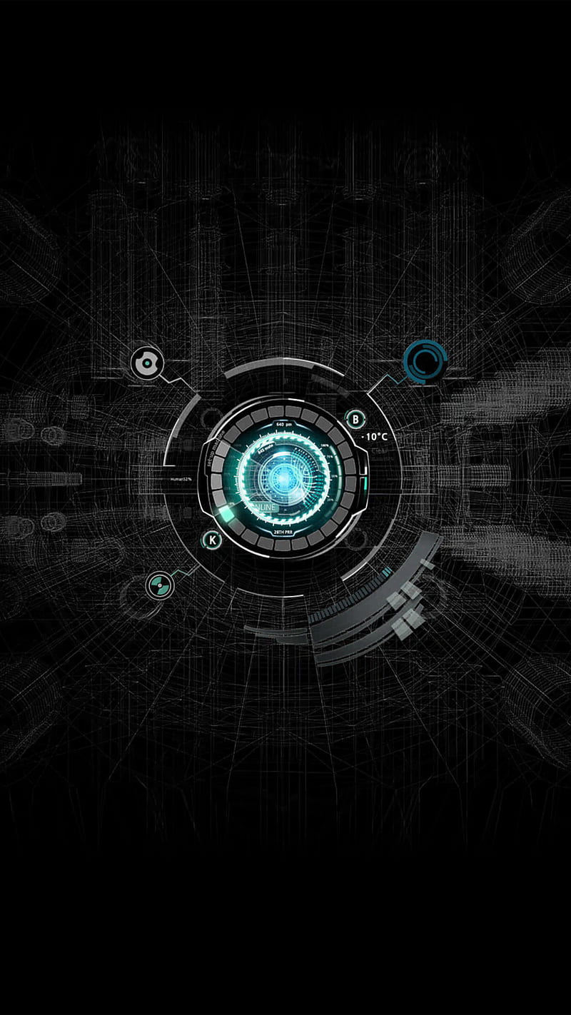 800x1422 Sci Fi, Logo, Technology, Tech, Modern