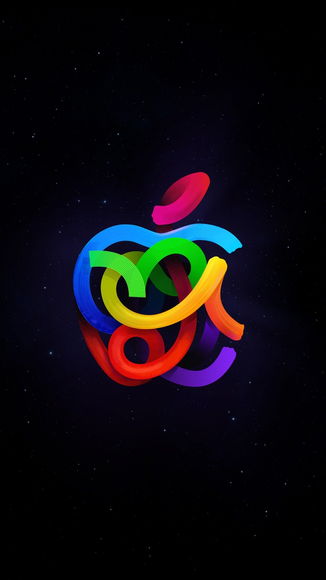 1080x1920 Colorful Apple Inc. Logo Technology