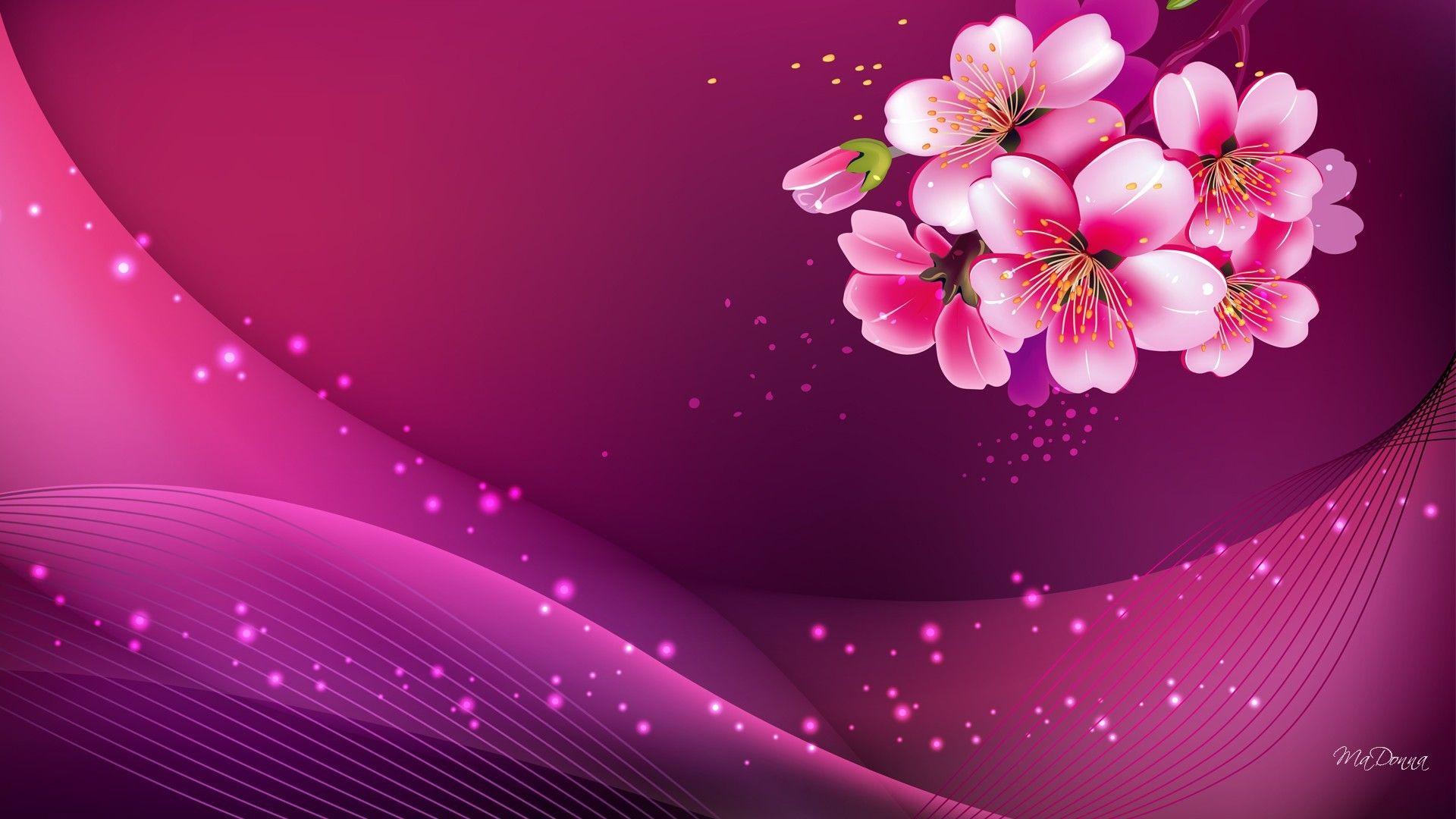 1920x1080 Wallpaper Girly Purple