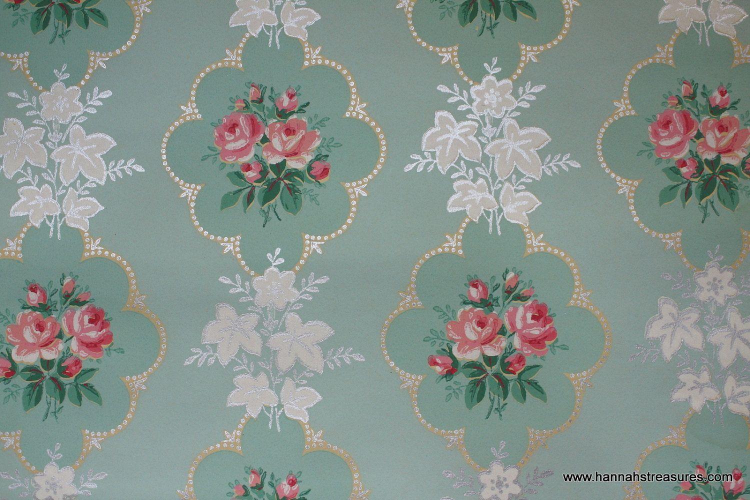 Authentic 1940s Reproduction Vintage Wallcoverings  Designer  Wallcoverings and Fabrics