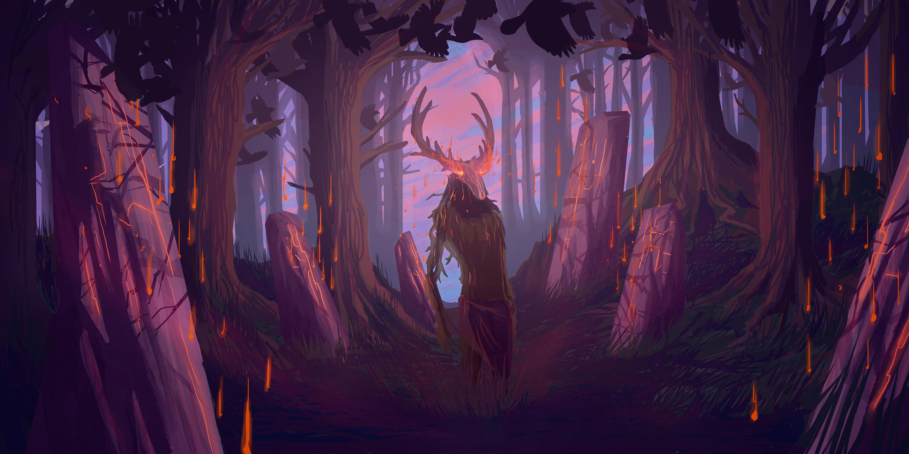 3090x1545 Leshen Digital Painting