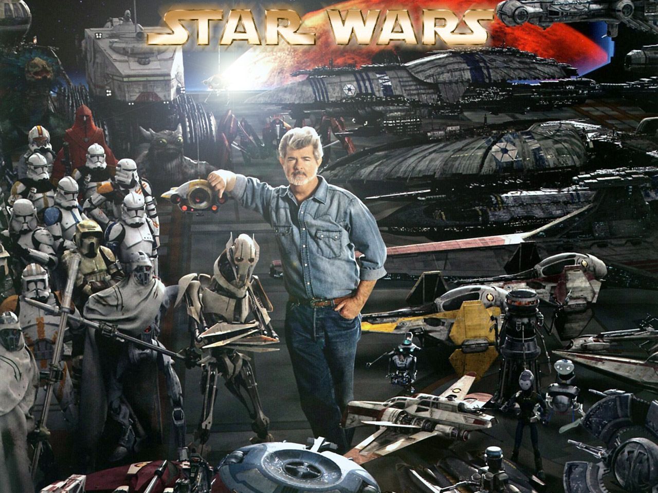1280x960 George Lucas Wallpaper