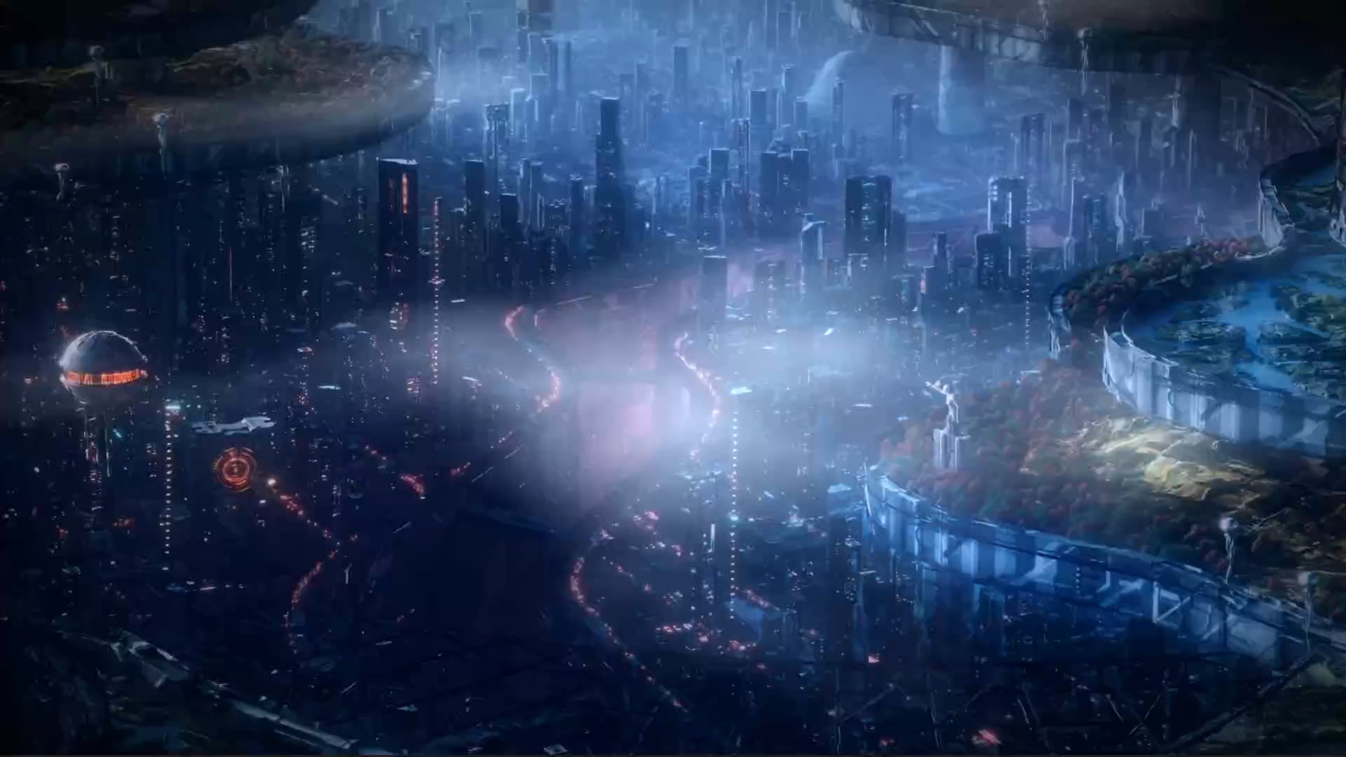 1920x1080 Sci fi City [4K 16:9] [Time Cycle