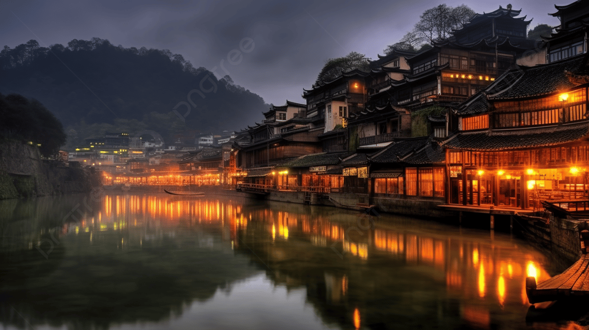 1200x673 The Ancient Riverside Village Is A