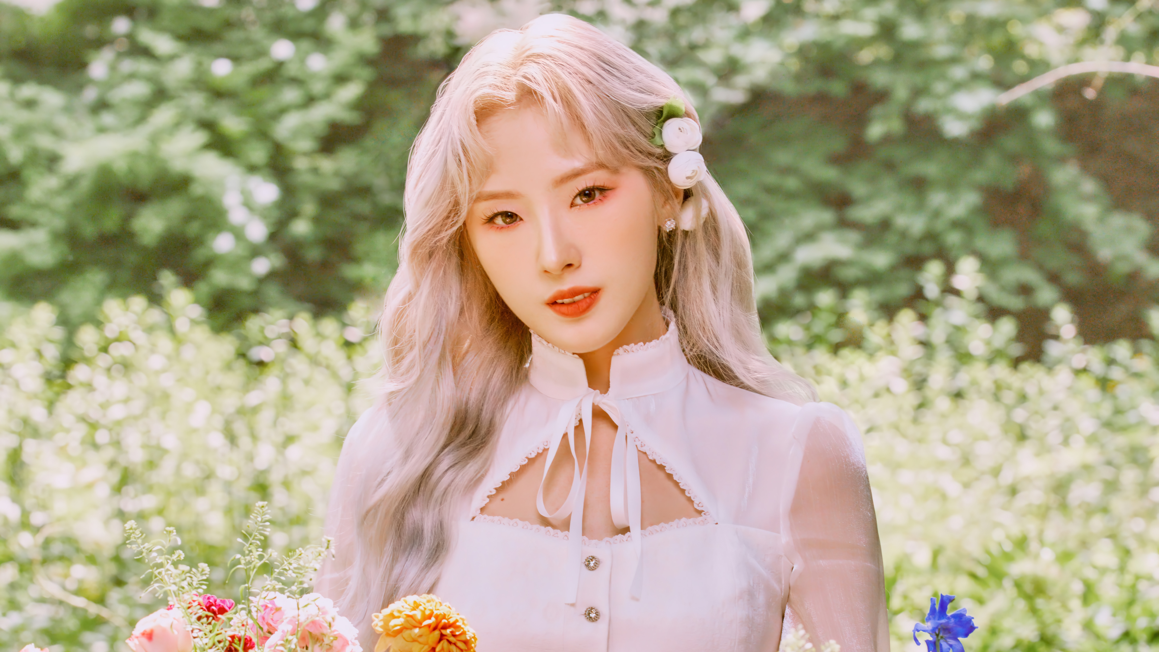 3840x2160 HaSeul LOONA Flip That 4K Wallpaper