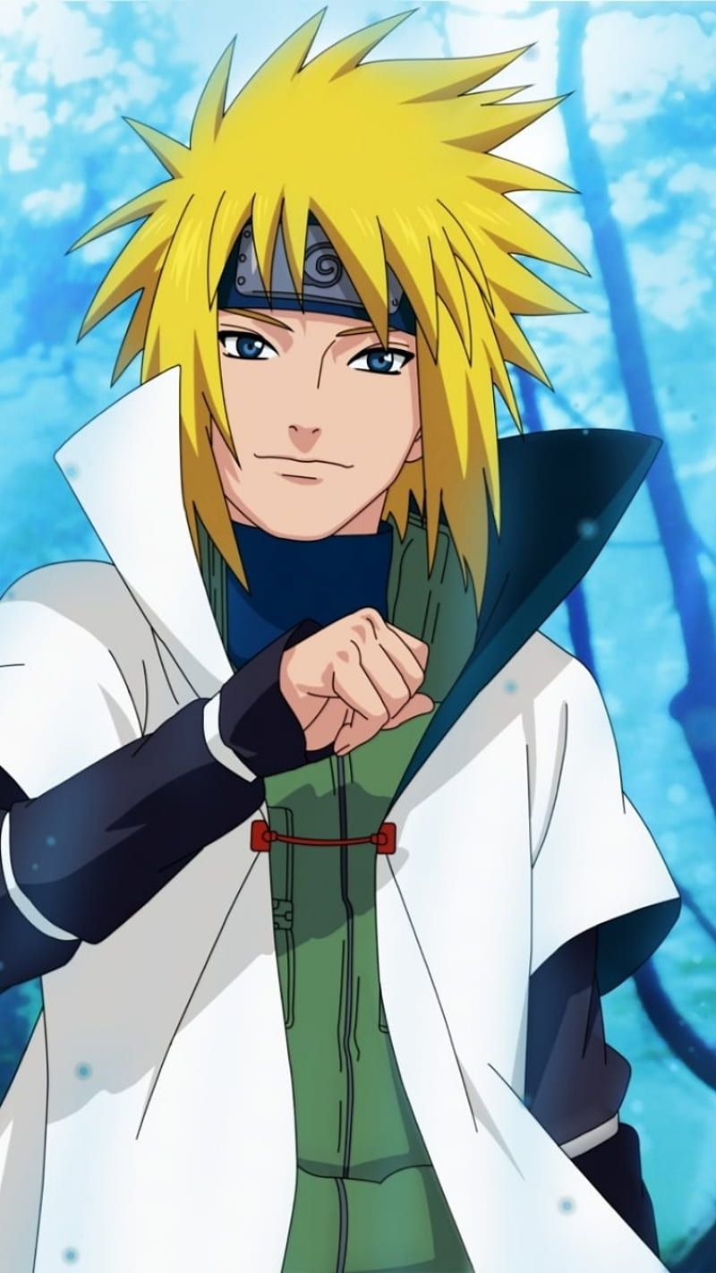 800x1422 Minato Namikaze, anime, HD phone wallpaper