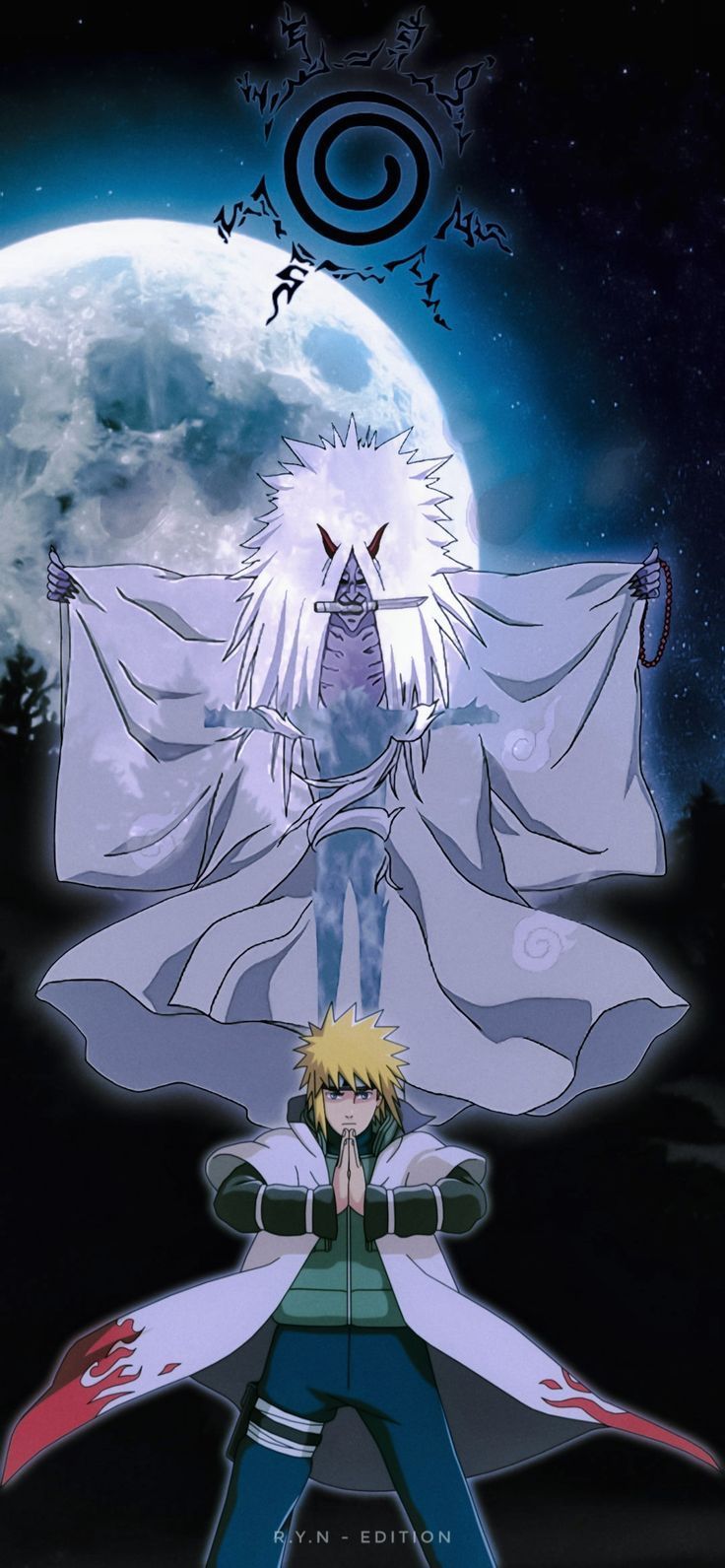 736x1591 minato namikaze wallpaper