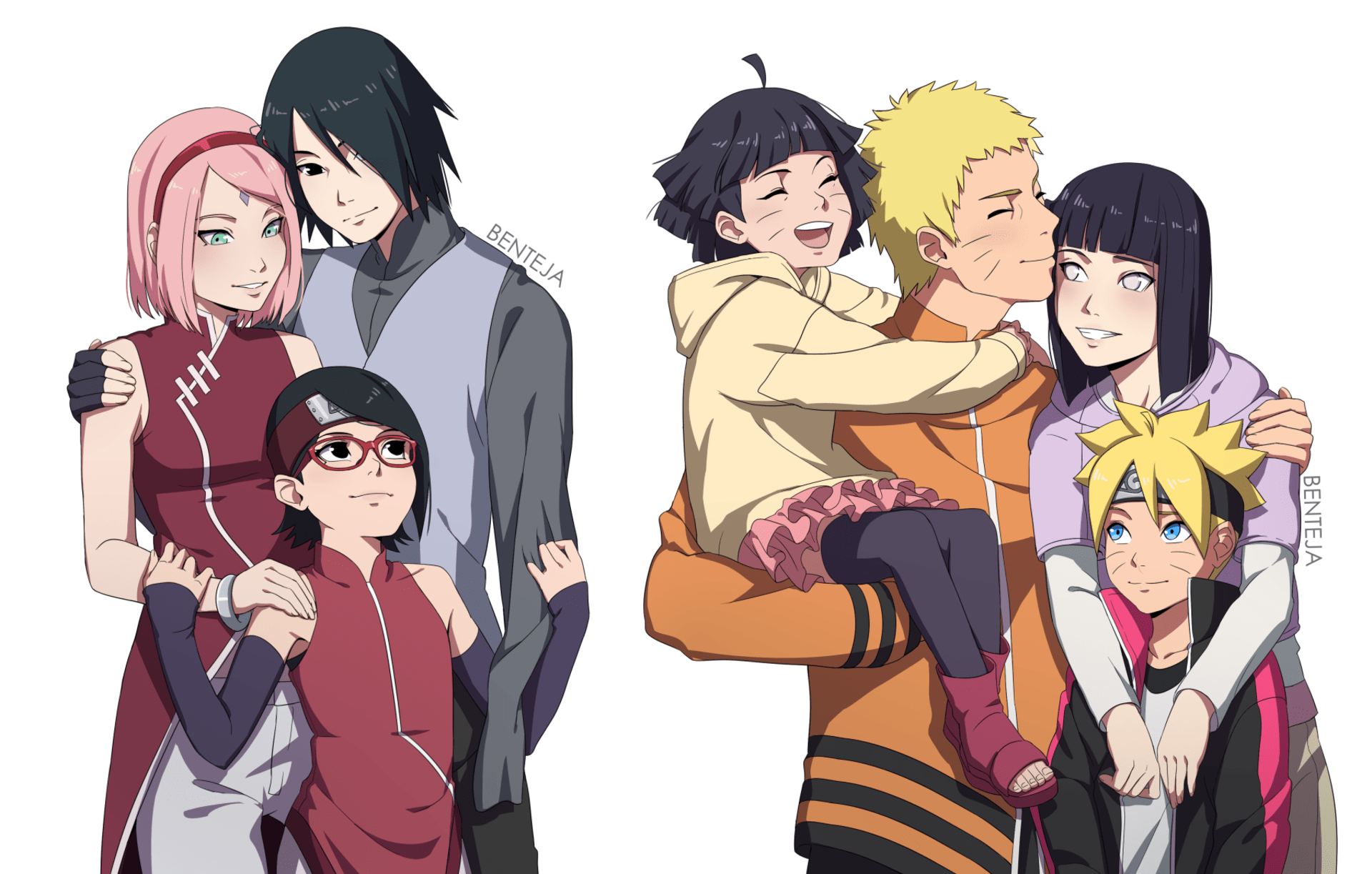 1920x1223 Naruto and Sasuke Family HD Wallpaper. Background Image
