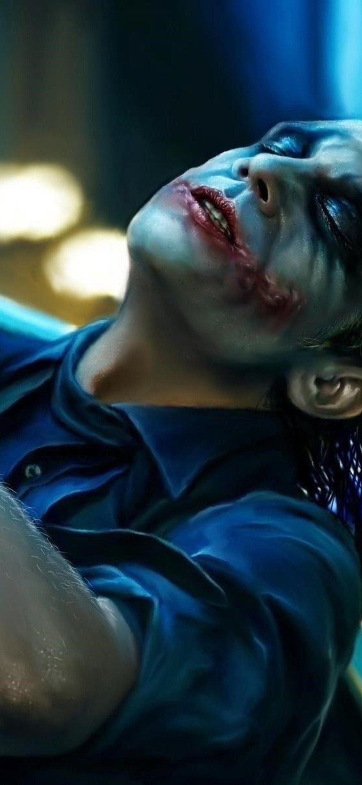 1242x2688 The Dark Knight Joker Artwork iPhone XS MAX HD 4k