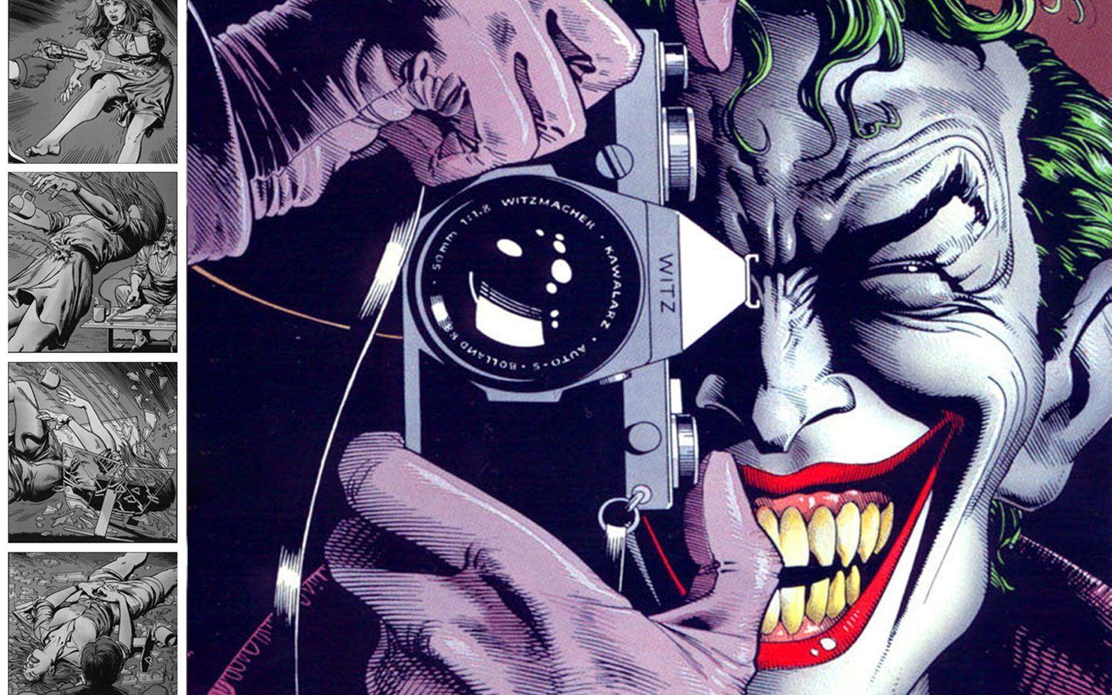 1600x1000 HD Wallpaper: The Joker in Batman: The Killing Jokex1000