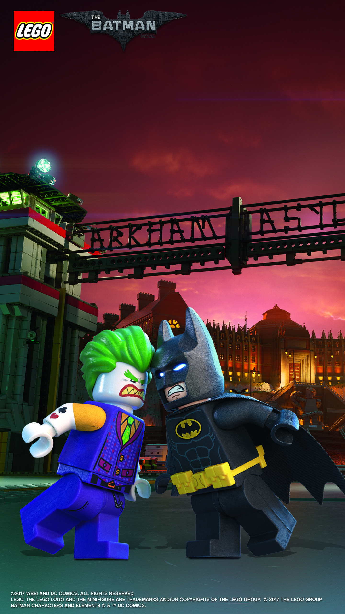 1440x2560 Batman and Joker Wallpaper background picture