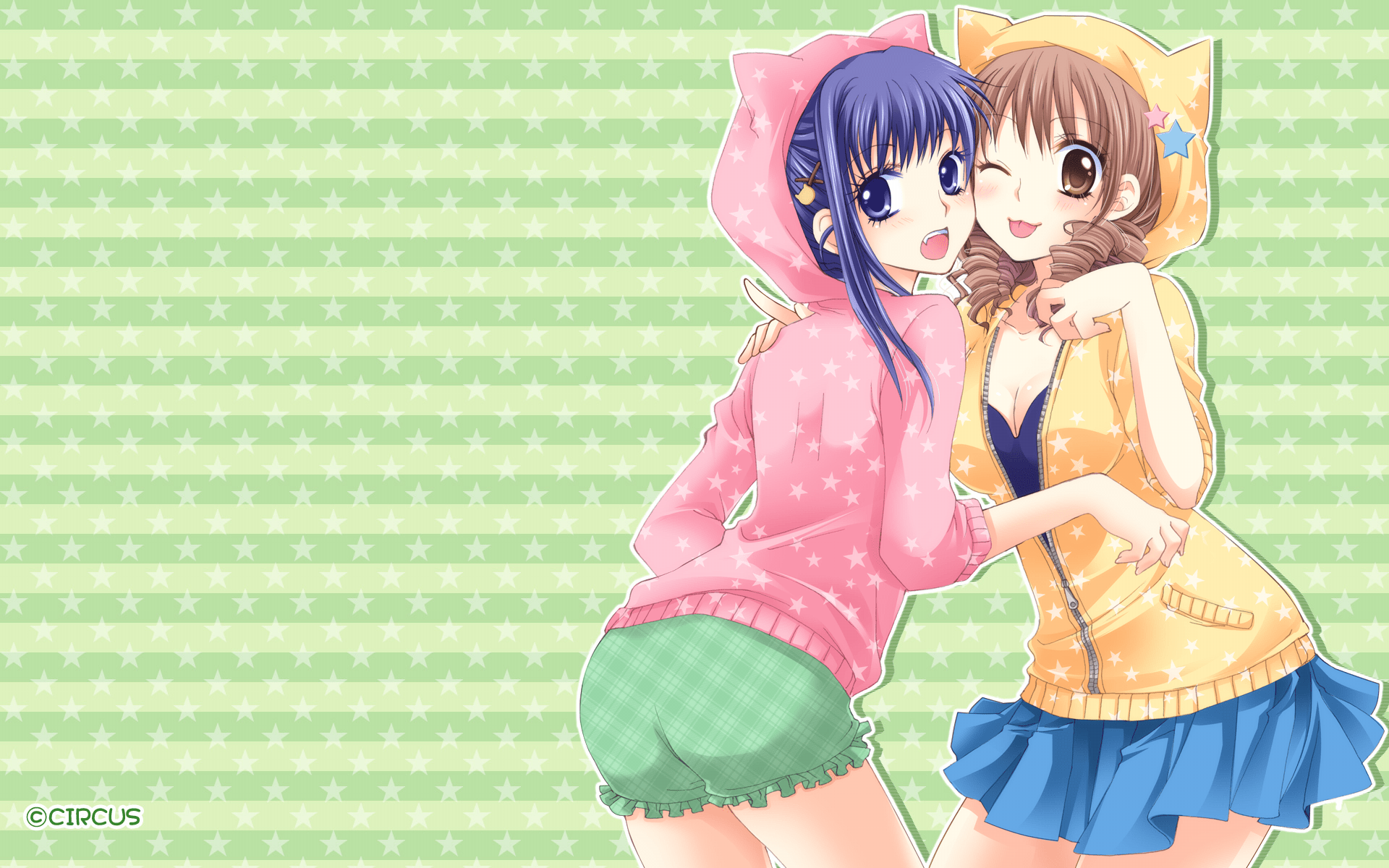1920x1200 Anime Cat Girl Wallpaper